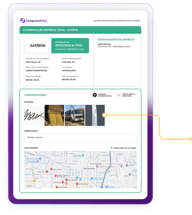 Dossiê de Comprovação